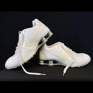 2014 Nike Shox Classic II White/Metallic Silver